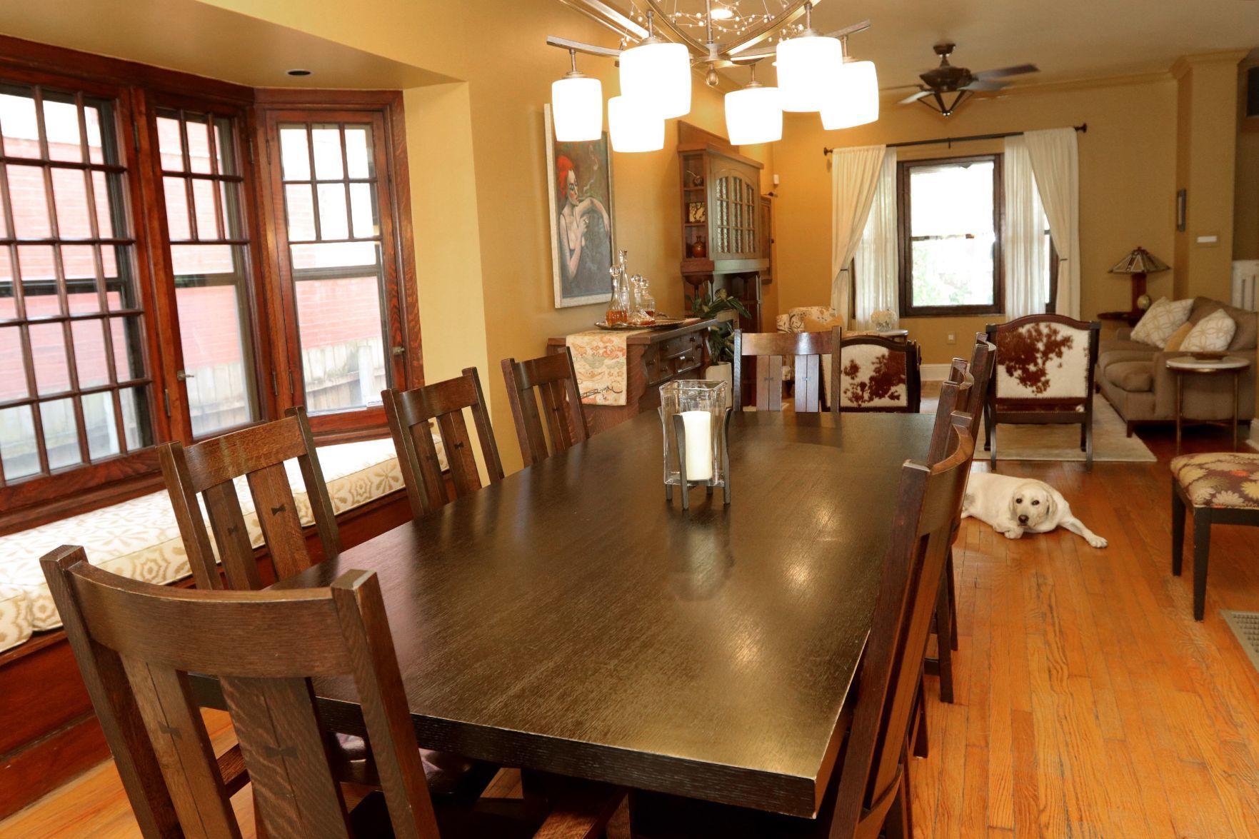At Home- The Wolkoff's home in Compton Heights